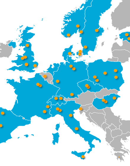ESS partners map